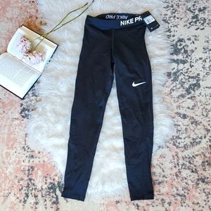 NEW! NIKE Women's Pro Training Tights/Leggins, Black, size XS